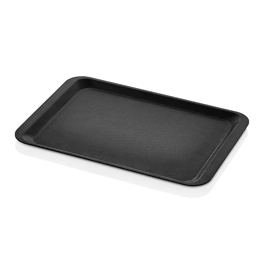 Thermoset Lamine Kaymaz Dikdörtgen Tepsi 32 x 44 cm - Siyah-Kırılmaz Sürahi ve Tepsiler - Demasan
