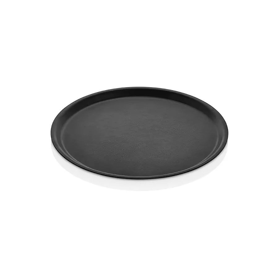 Thermoset Lamine Yuvarlak Tepsi Ø 38 cm - Siyah-Kırılmaz Sürahi ve Tepsiler - Demasan

