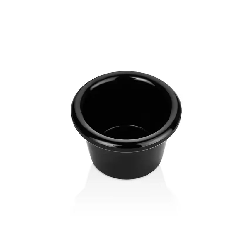 Thermoset Plain Ramekin Ø 6 cm 45 ml - Siyah-Sosluk, Reçellik ve Şişeler - Demasan
