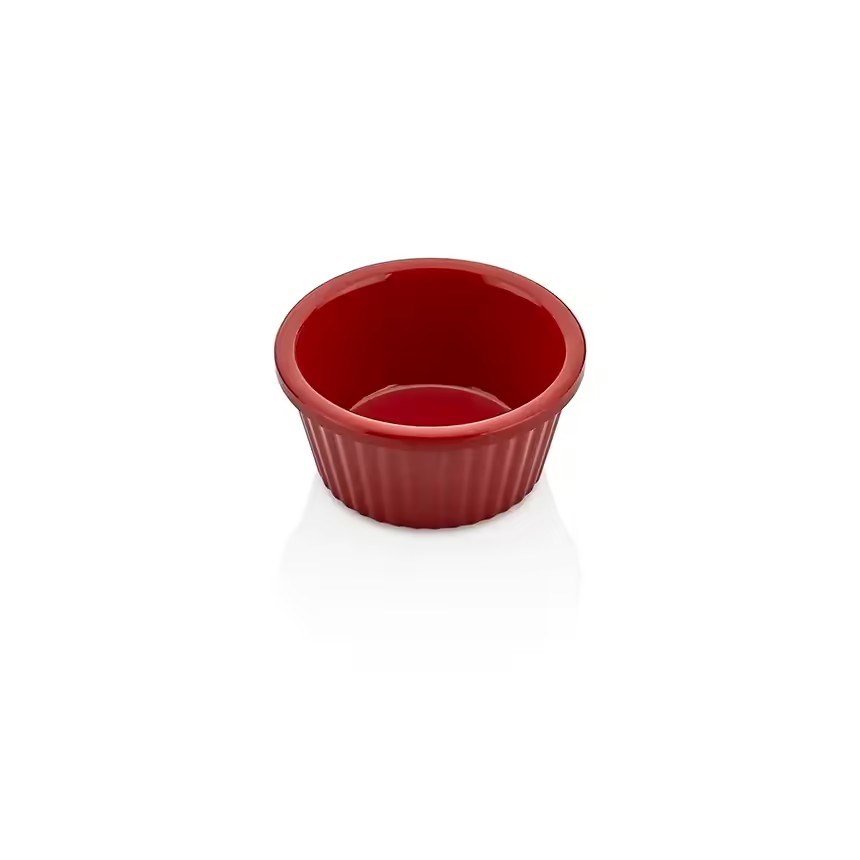Thermoset Ribbed Ramekin Ø 5,8 cm 30 ml - Kırmızı-Sosluk, Reçellik ve Şişeler - Demasan
