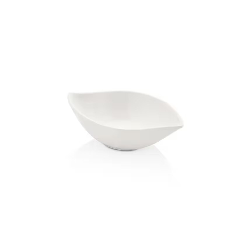Thermoset S Leaf Ramekin 12 x 8 cm - Krem Beyazı-Sosluk, Reçellik ve Şişeler - Demasan
