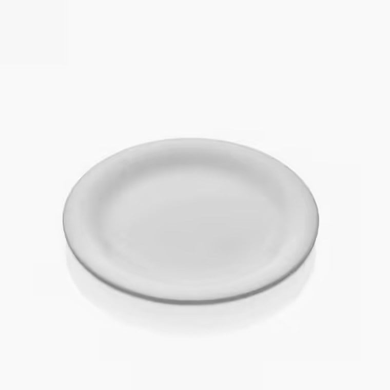 Thermoset Soft Tabak Ø 19 cm - Porselen Beyazı-Kırılmaz Tabaklar - Demasan
