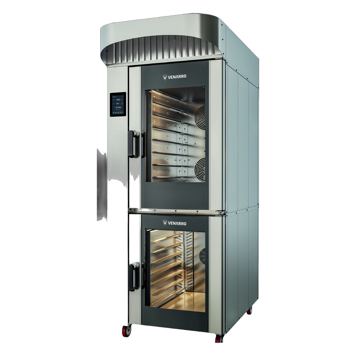Venarro Elrond DGF-P9D Patisserie Fırın, 9 Tepsi (40x60 cm), Dokunmatik Ekran, Gazlı-Commercial Patisserie Ovens - Demasan
