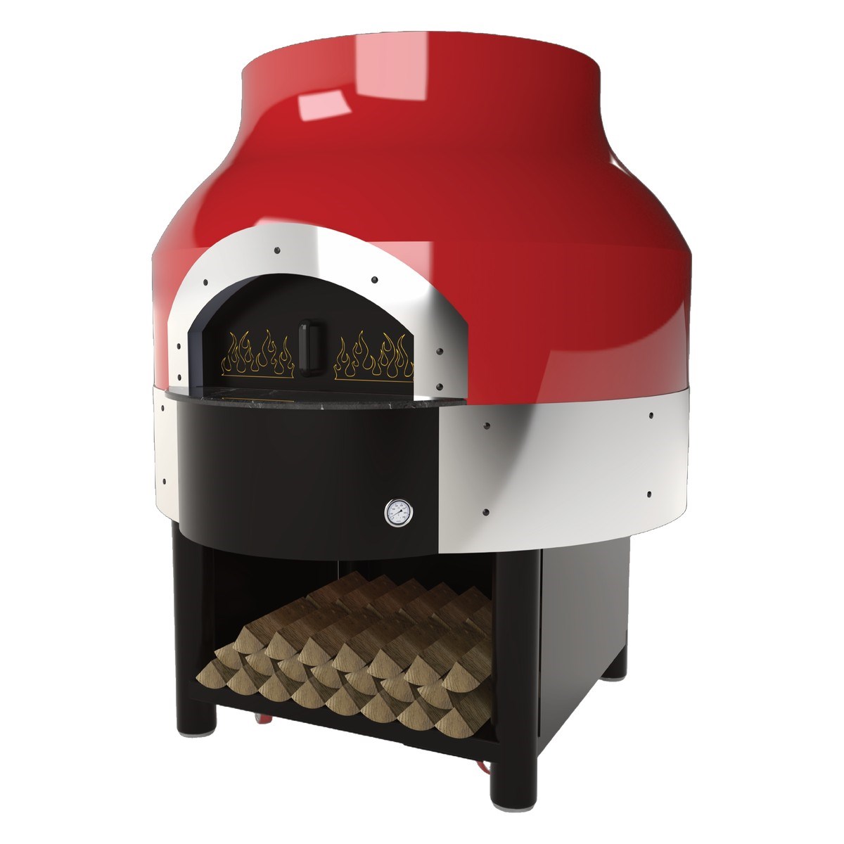Venarro Giorno DYK-150-O Taş Tabanlı Odunlu Pizza Fırını, Odunlu-ODUNLU PİZZA FIRINLARI - Demasan
