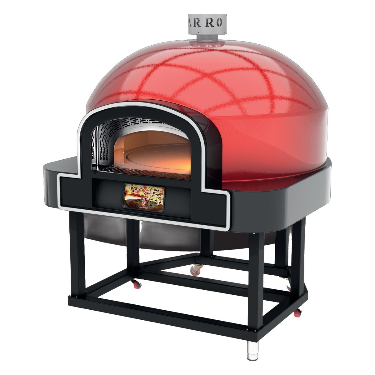 Venarro Ravenna DYK-02 Katlanabilir Pizza Fırını, 6 x Ø30 cm Pizza, Sabit Taban, Dokunmatik Ekran, Elektrikli-ELEKTRİKLİ PİZZA FIRINLARI - Demasan
