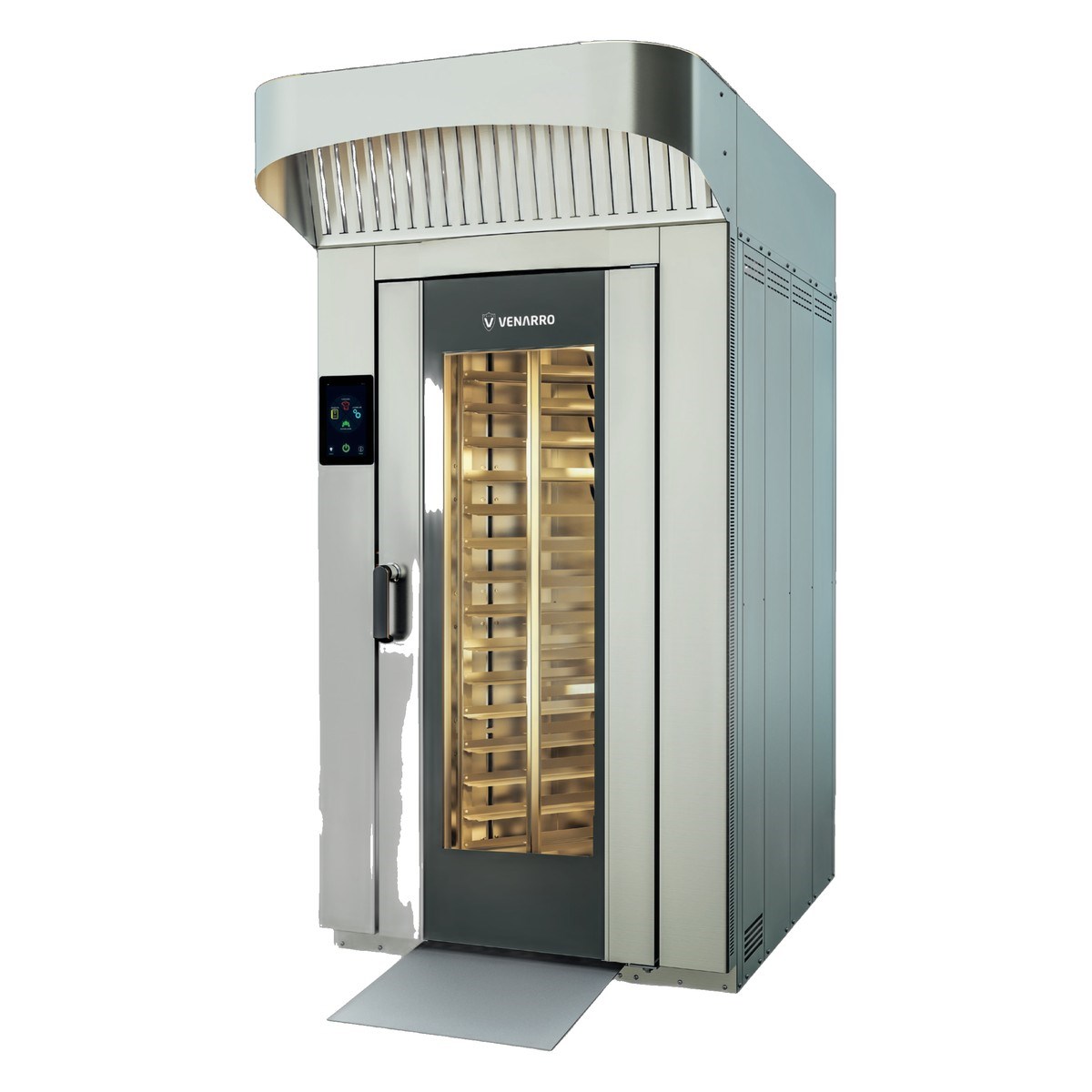 Venarro Roblin DEF-P14/40 A Arabalı Döner Patisserie Fırın, 14 Tepsi (40x60 cm), Dokunmatik Ekran, Elektrikli-Commercial Patisserie Ovens - Demasan
