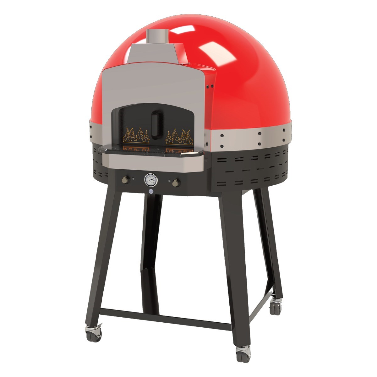 Venarro Vespero DYK-70-E Taş Tabanlı Pizza Fırını, 70x70 cm Taban, Manuel, Elektrikli-ELEKTRİKLİ PİZZA FIRINLARI - Demasan
