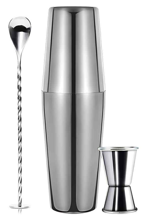 Vosco 3 Parça Avantajlı Kokteyl Set Boston Shaker (750ml) KOKTEYL EKİPMANLARI

