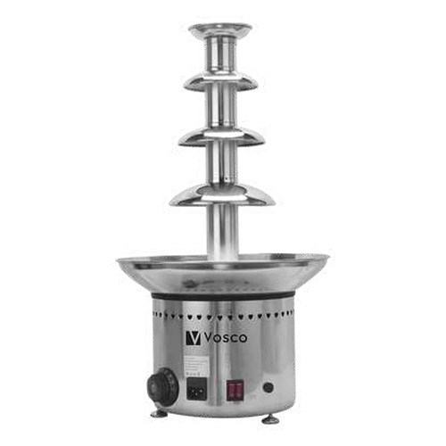 Vosco VAS-CF4S 4 Katmanlı Çikolata Şelalesi Makinesi-Hot Chocolate & Sahlep Dispensers - Demasan
