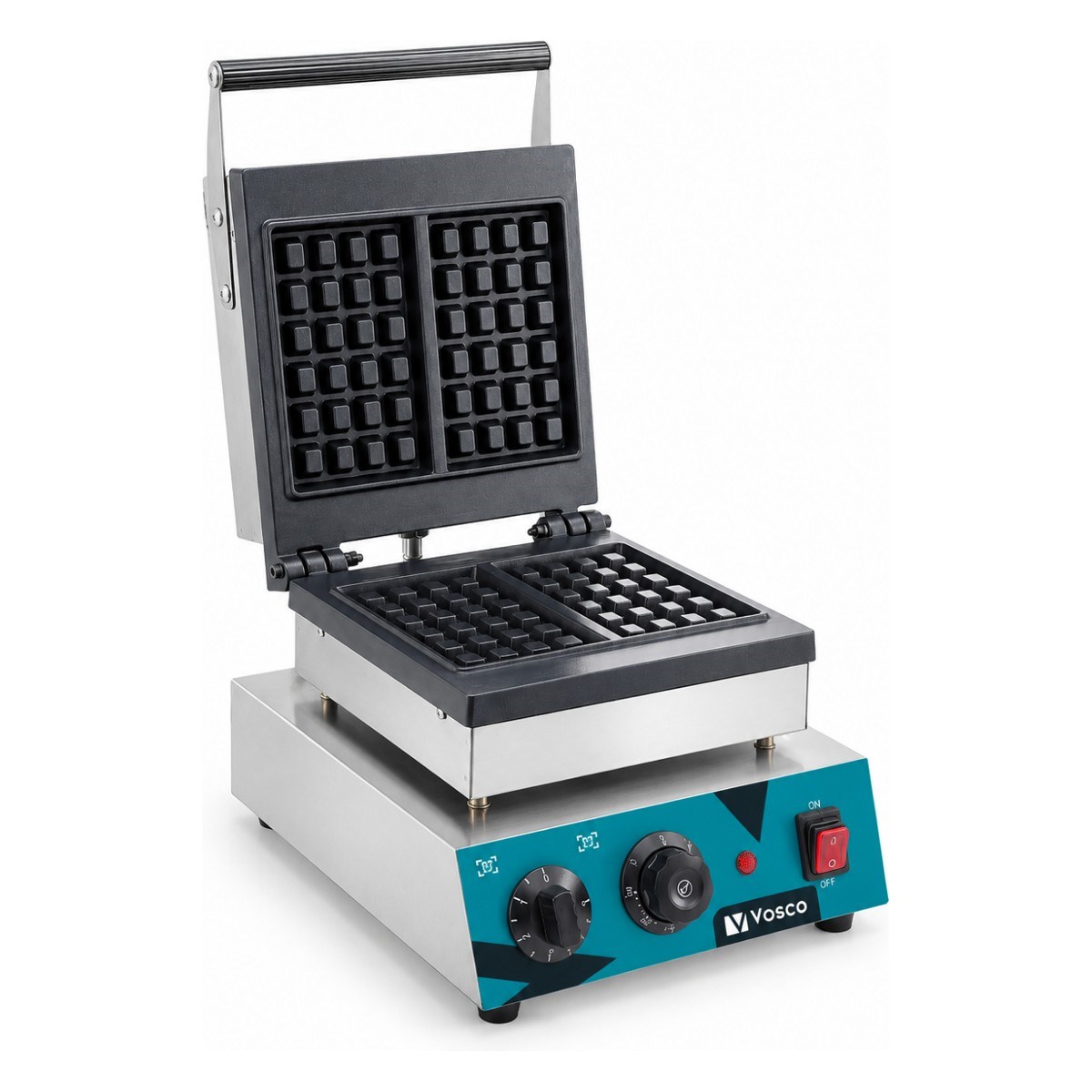 Vosco VF-2S Tekli Kare Waffle Makinesi-WAFFLE PİŞİRİCİLER - Demasan
