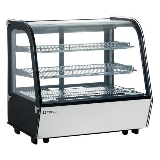 Vosco VFTW-160L Tezgah Üstü Soğutmalı Vitrin Dolabı-Set Üstü Soğuk Teşhir Dolapları - Demasan
