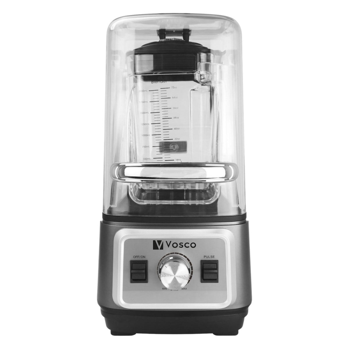 Vosco VHS-608 2 Lt Manuel Soundproof Kapaklı Blender-BAR BLENDERLAR - Demasan
