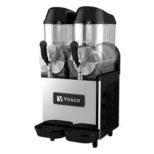 Vosco VXC-224 Buzlaş Makinesi 12+12 Lt Çift Hazneli-SLUSH / GRANİTA MAKİNALARI - Demasan

