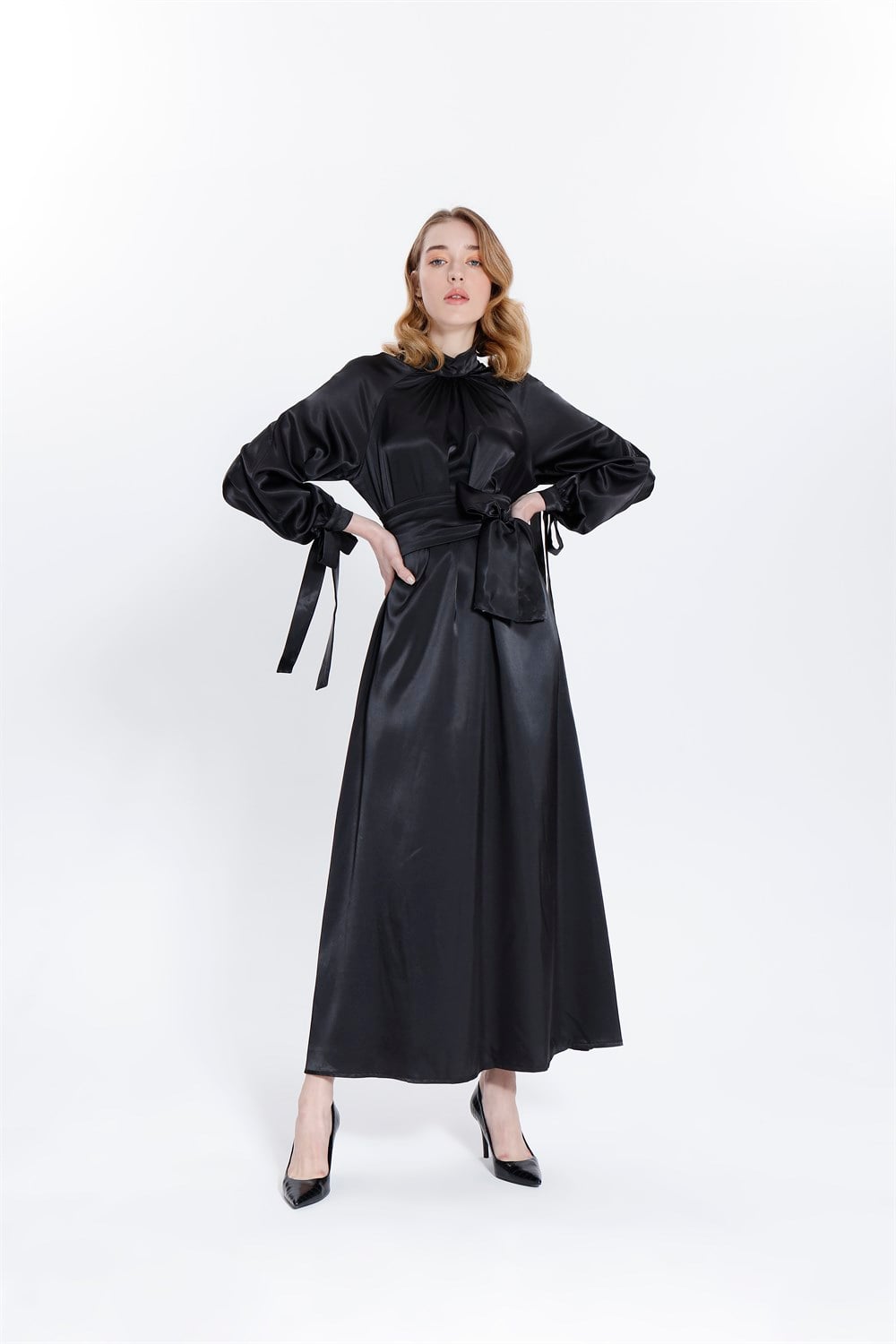 harmony siyah elbise