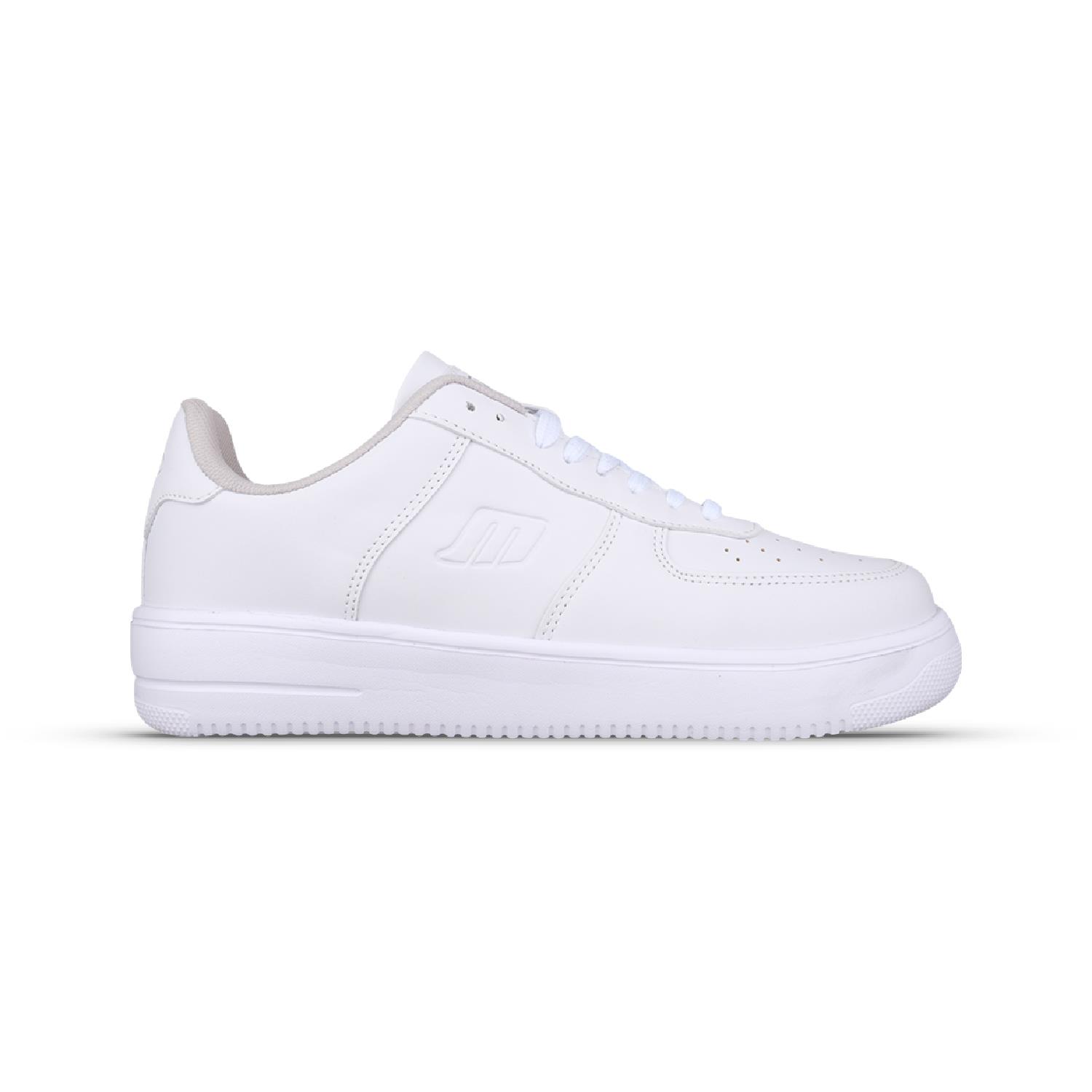 Erkek Bağcıklı Beyaz Sneaker