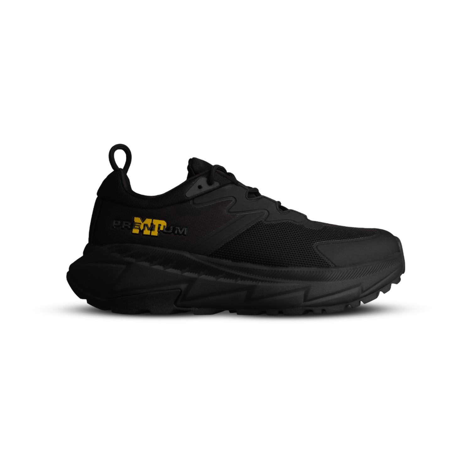 Erkek Bağcıklı Siyah Sneaker