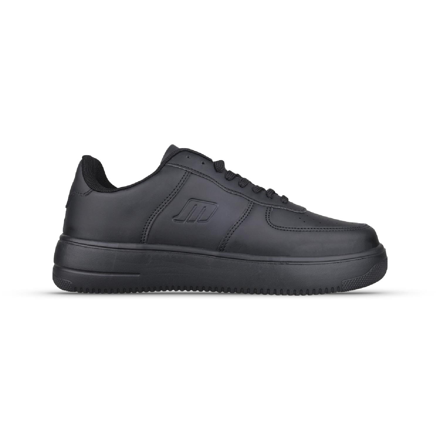Erkek Bağcıklı Siyah Sneaker