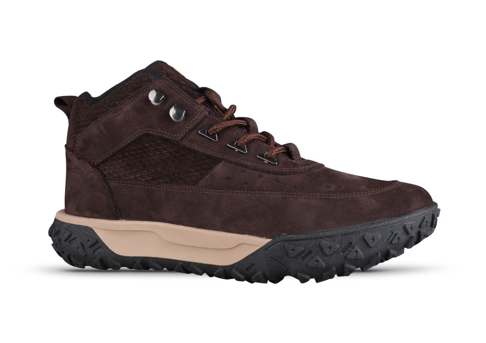 Erkek Outdoor Bot - Kahve, Nubuk Deri