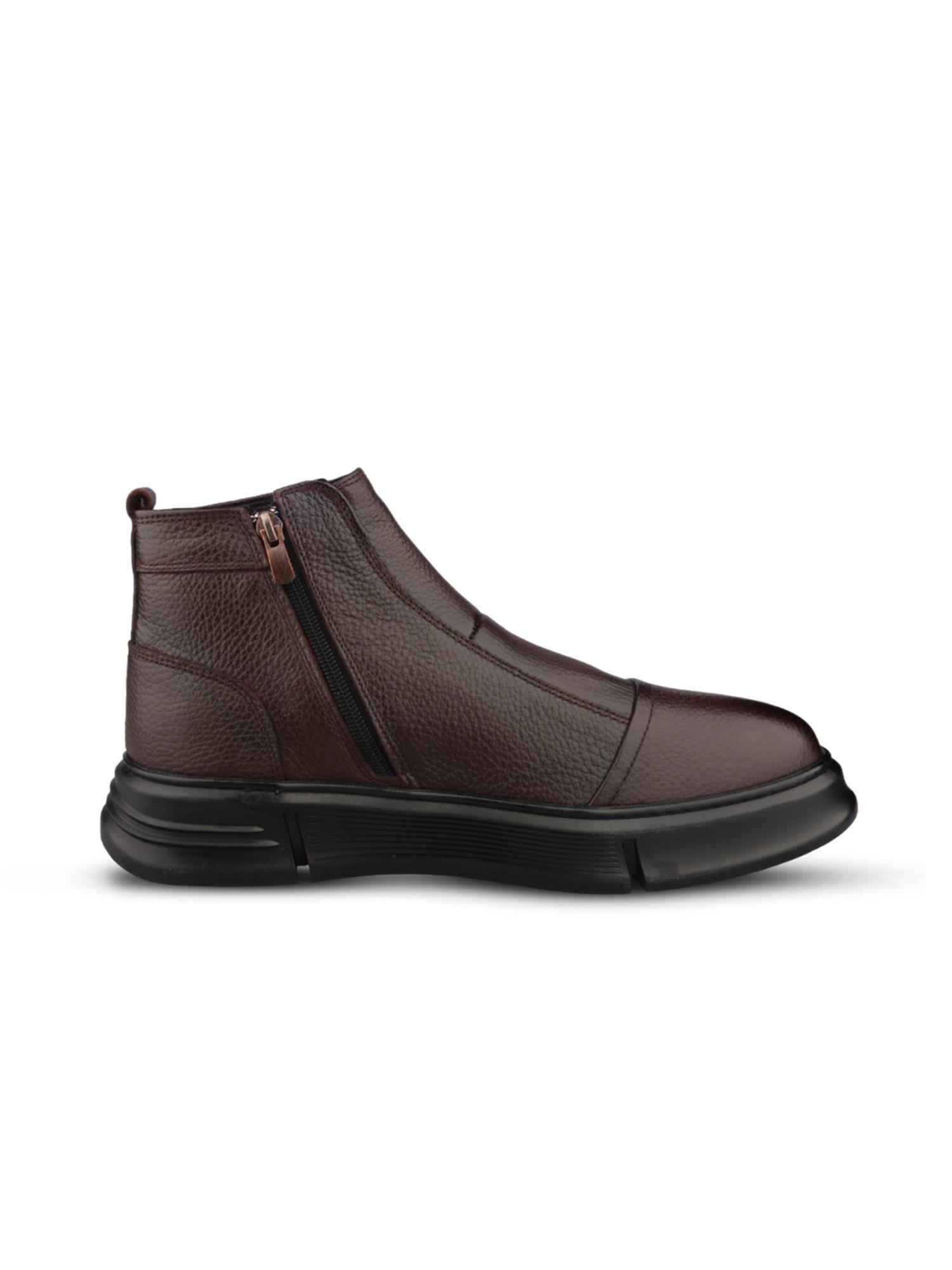 Erkek Slip-On Kahve Chelsea Bot