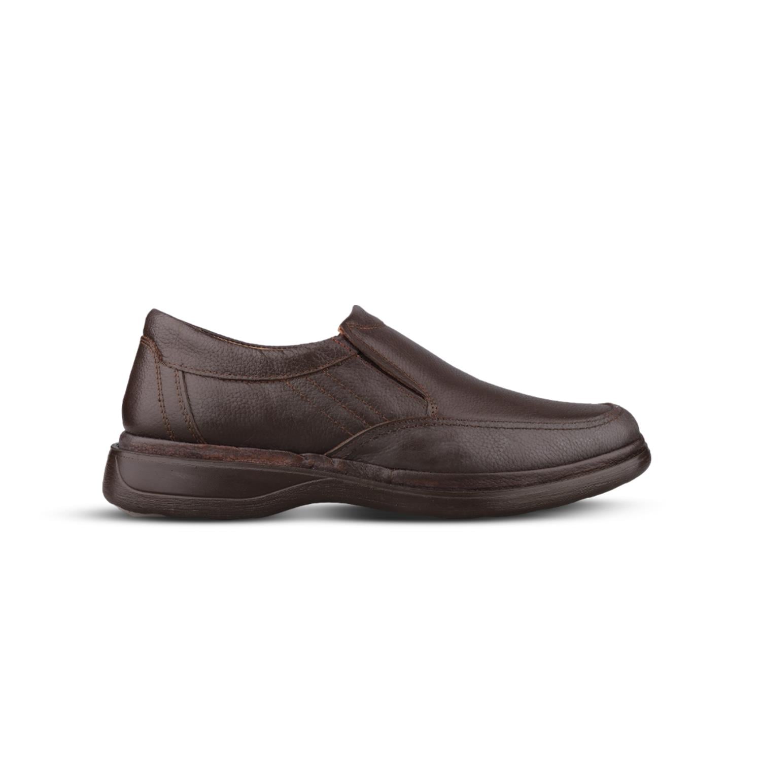 Erkek Slip-On Kahve Klasik Ayakkabı