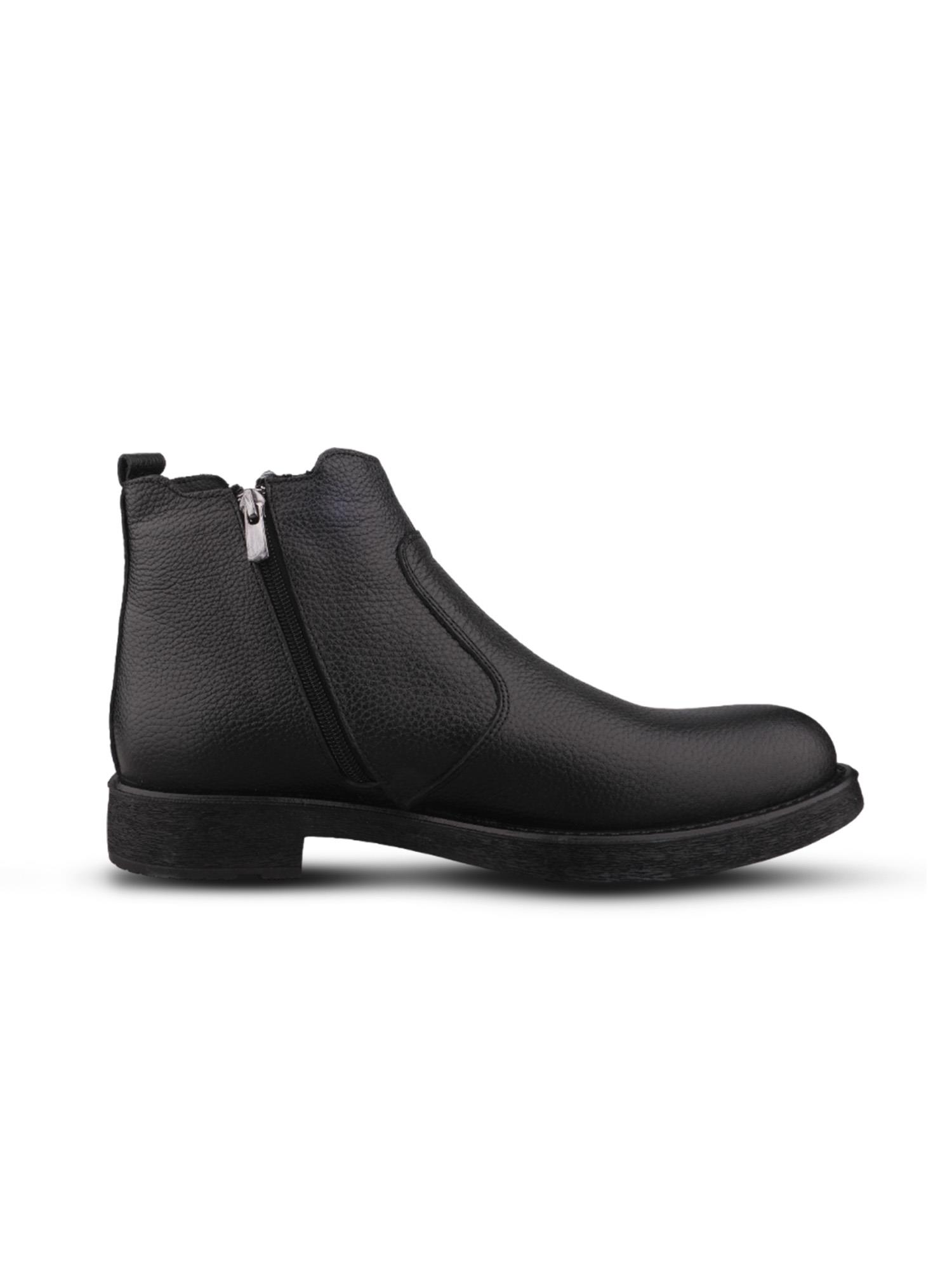 Erkek Slip-On Siyah Chelsea Bot