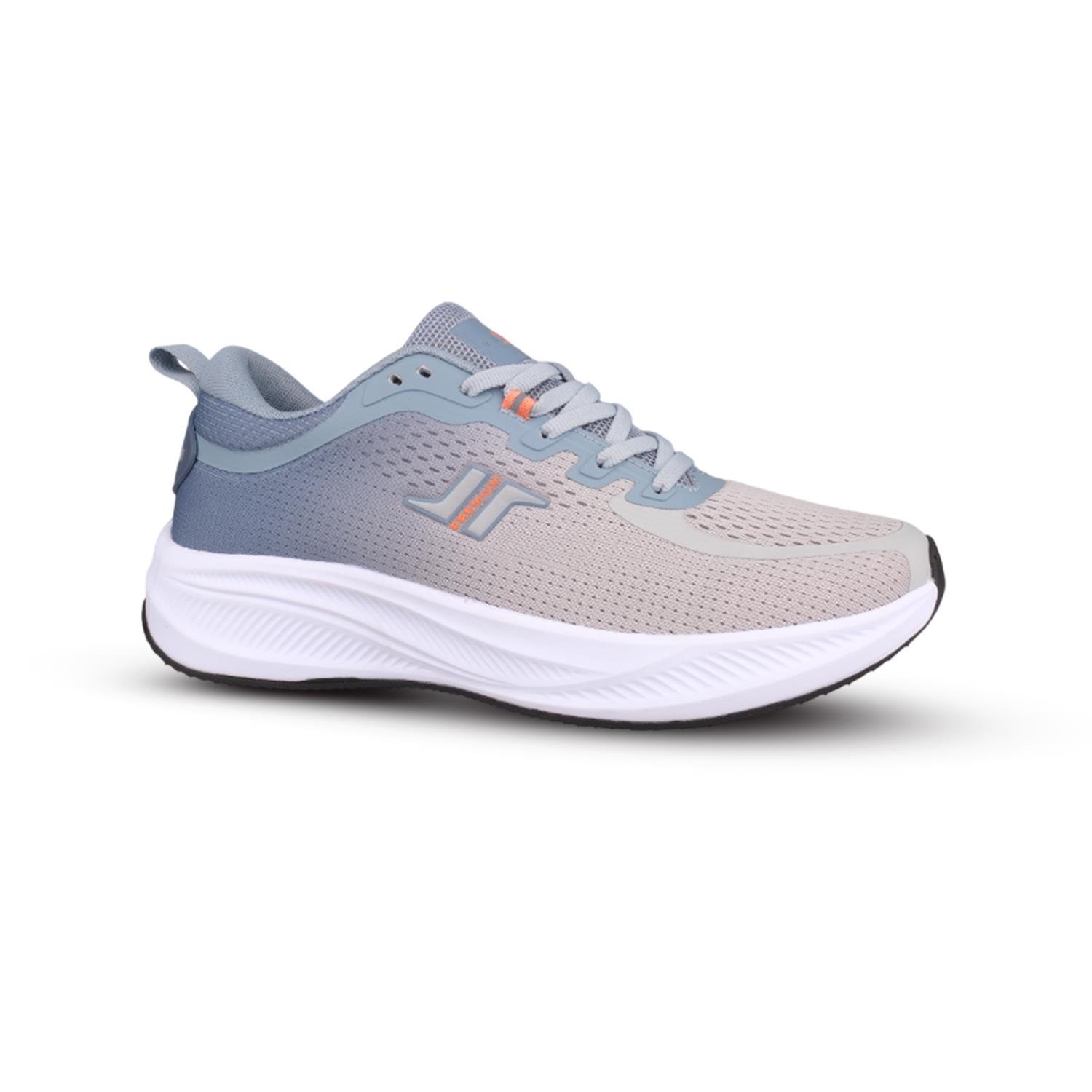 Günlük Ayakkabı - Gri-Mavi, Tekstil