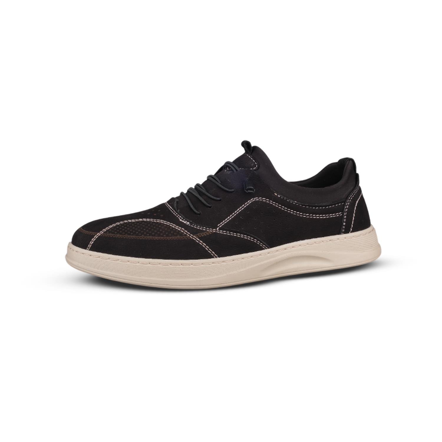 Günlük Ayakkabı - Siyah Nubuk, Günlük