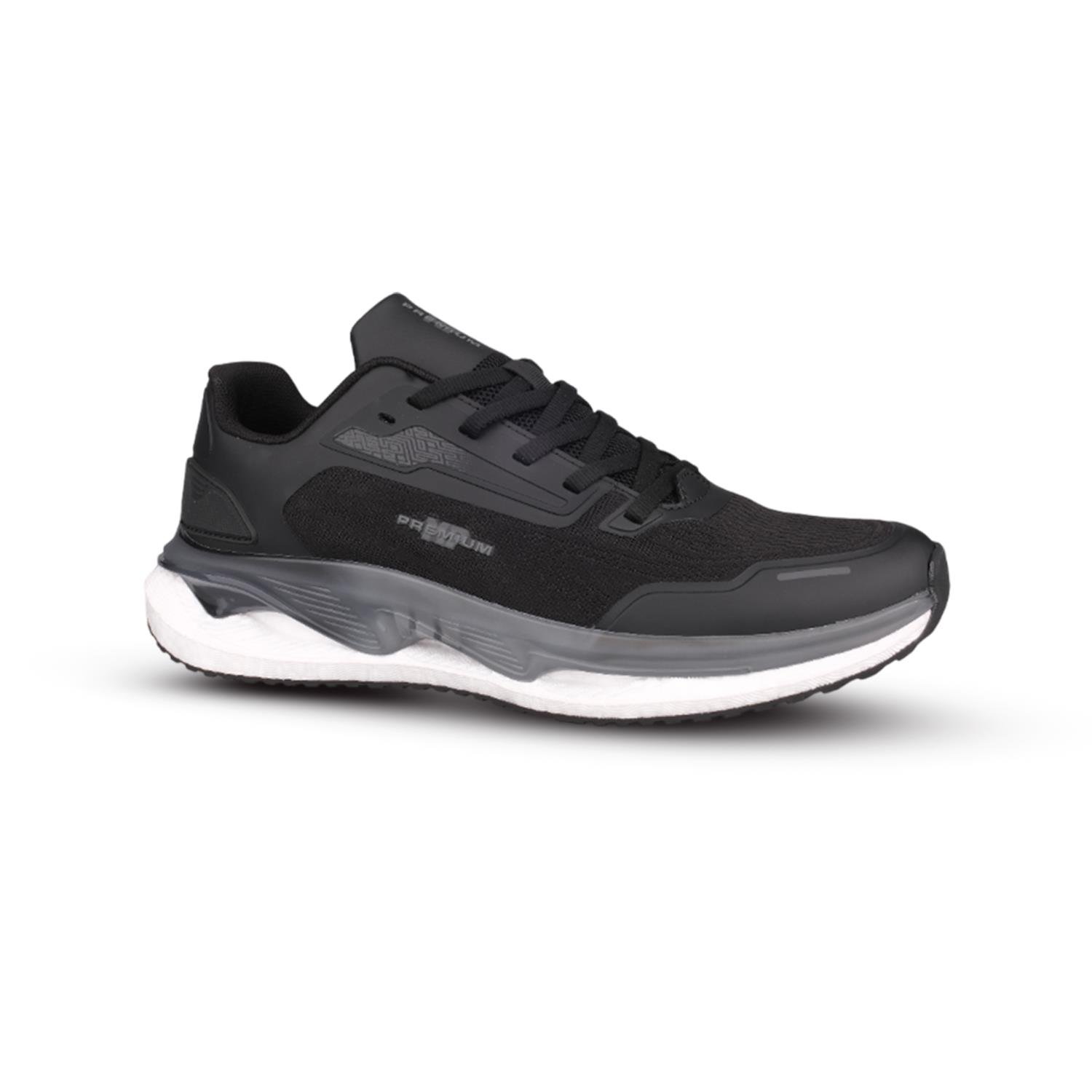 Koşu Ayakkabısı - Siyah-Beyaz,