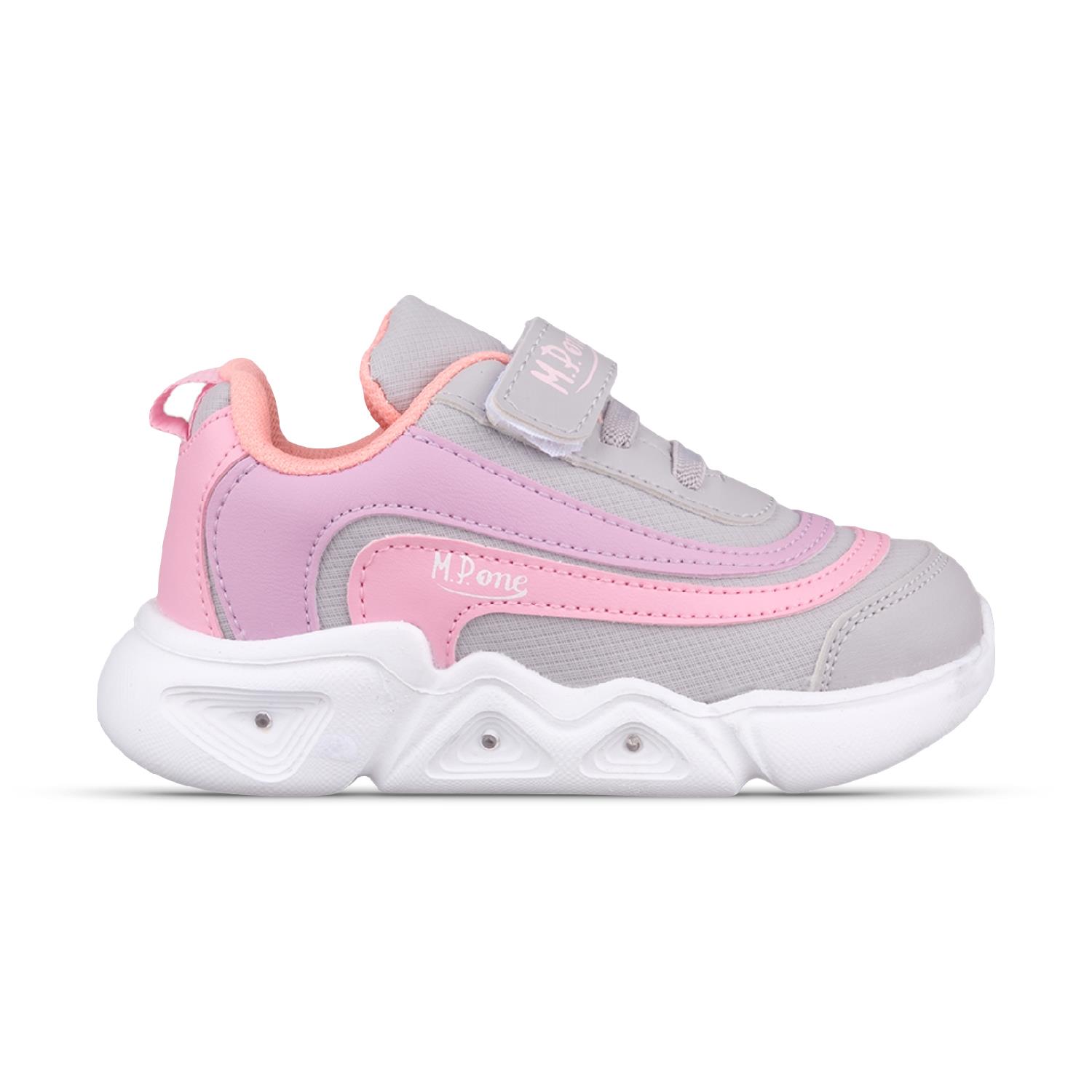 Küçük Çocuk Velcro Gri Sneaker