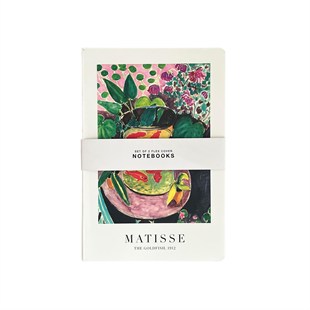 Limited Edition B5 Terzi Dikişli Karton Kapak 2'li Defter - Matisse