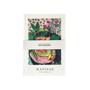Limited Edition B5 Terzi Dikişli Karton Kapak 2'li Defter - Matisse
