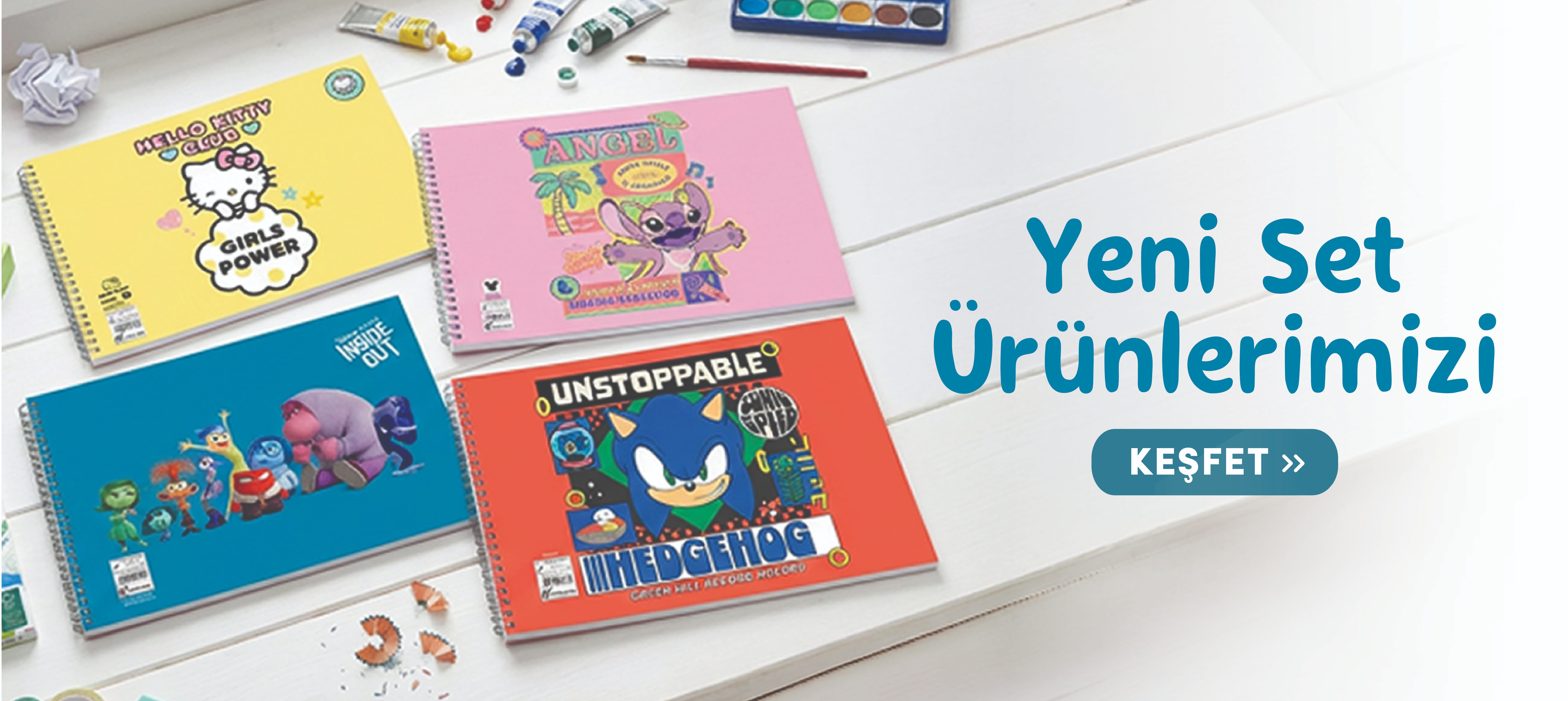 Lisanslı Boyama Setlerini Keşfedin!