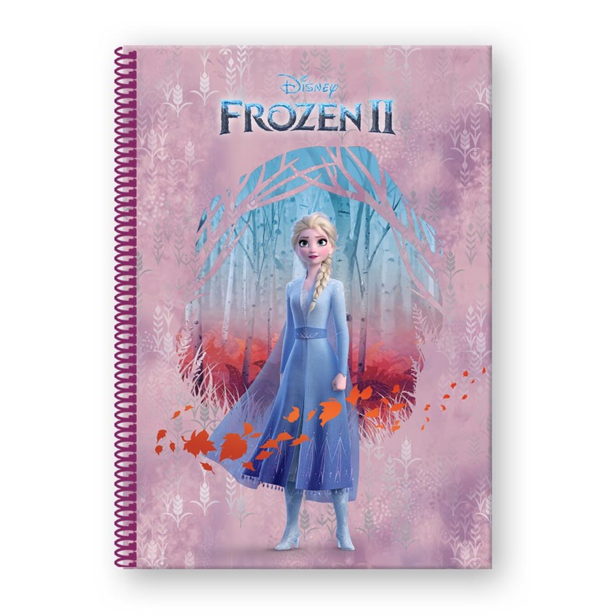 Frozen II A4 Kareli Defter - Elsa