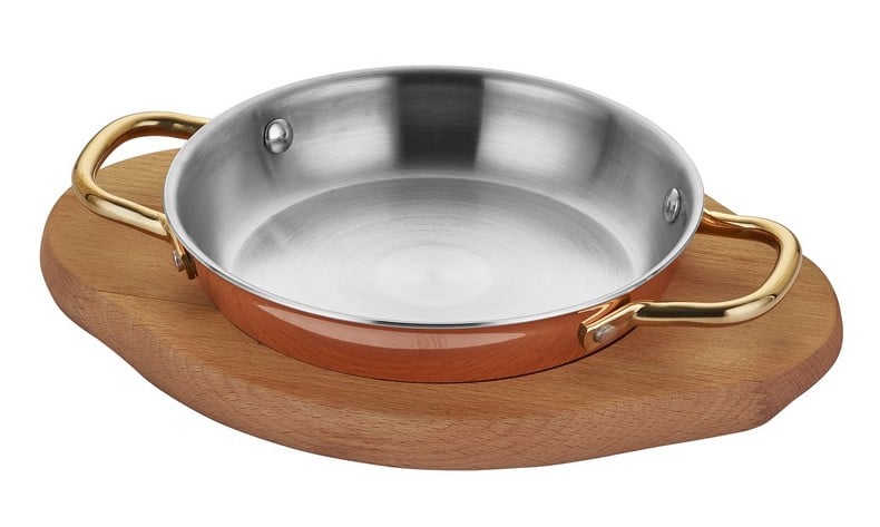 12 CM ALTLIKLI MULTIMETAL BAKIR SERİSİ SAHAN