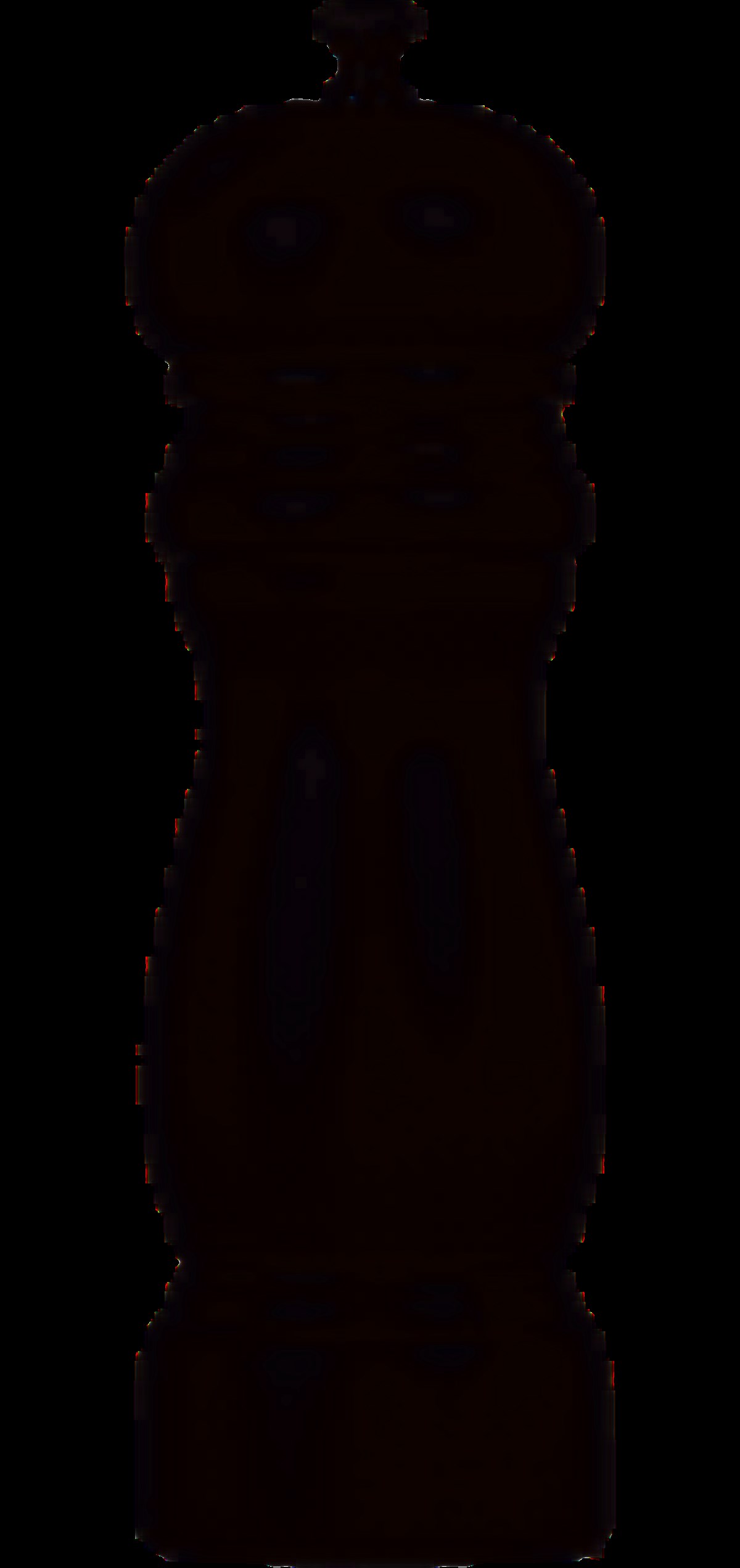 14 cm HAZZAR AHŞAP TUZ/K.BİBER DEĞİRMENİ KOYU KAHVE