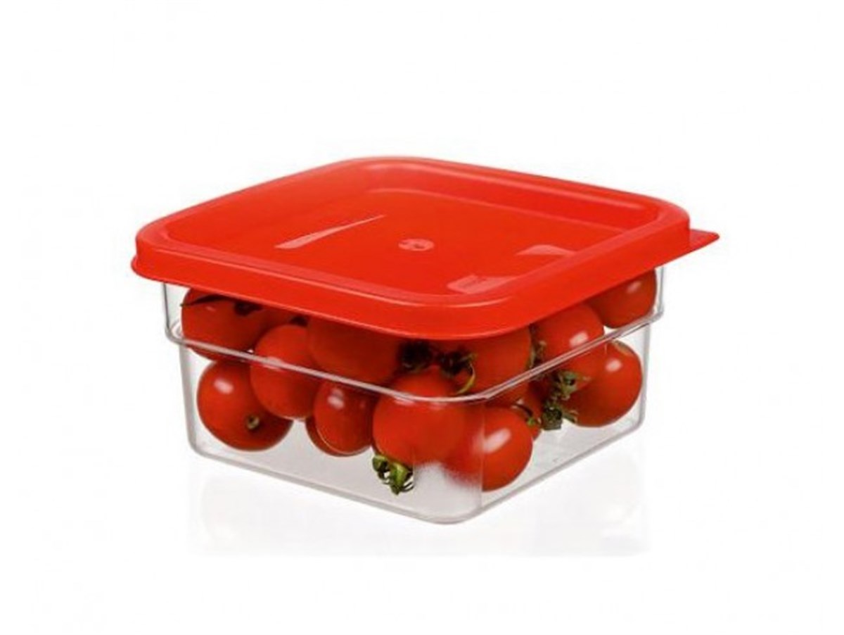 19x19x9,5 CM ÖLÇEKLİ BORA PLASTİK SAKLAMA KABI