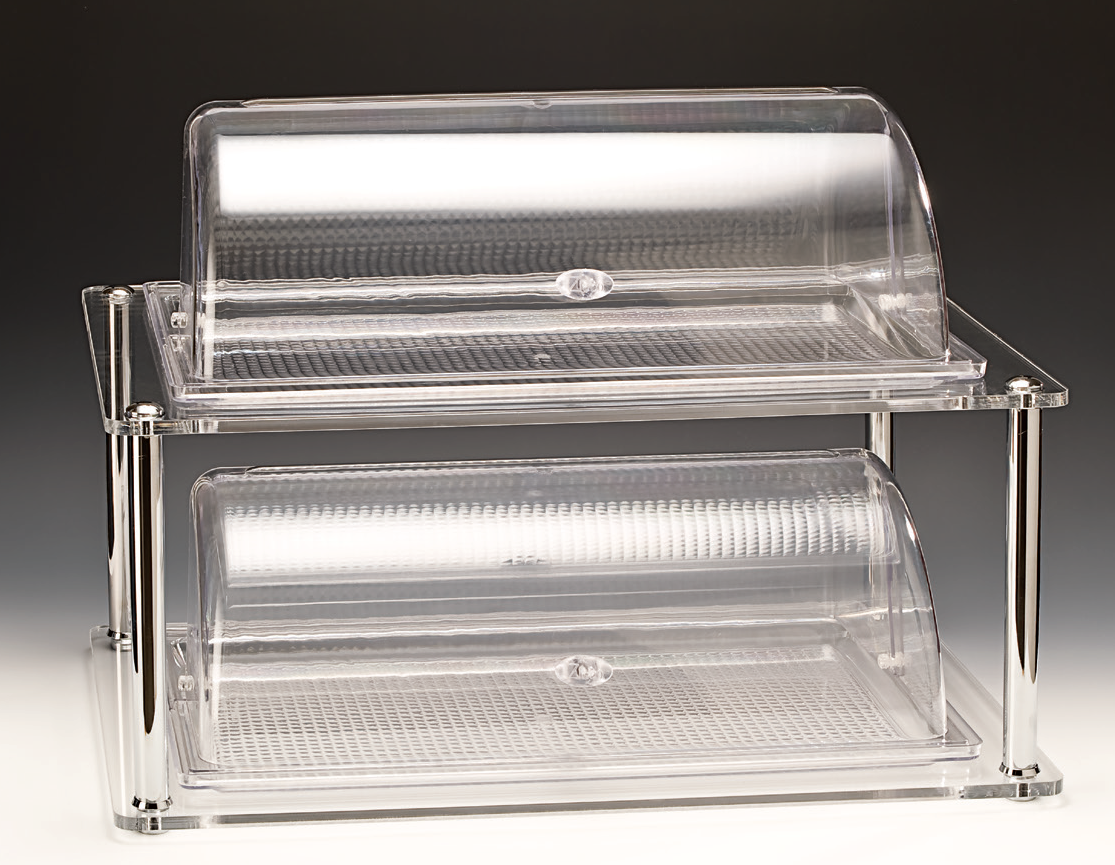 2 KATLI KOMPLE PC.GN 1/1 ROLL TOP KAPAKLI TEŞHİR STANDI