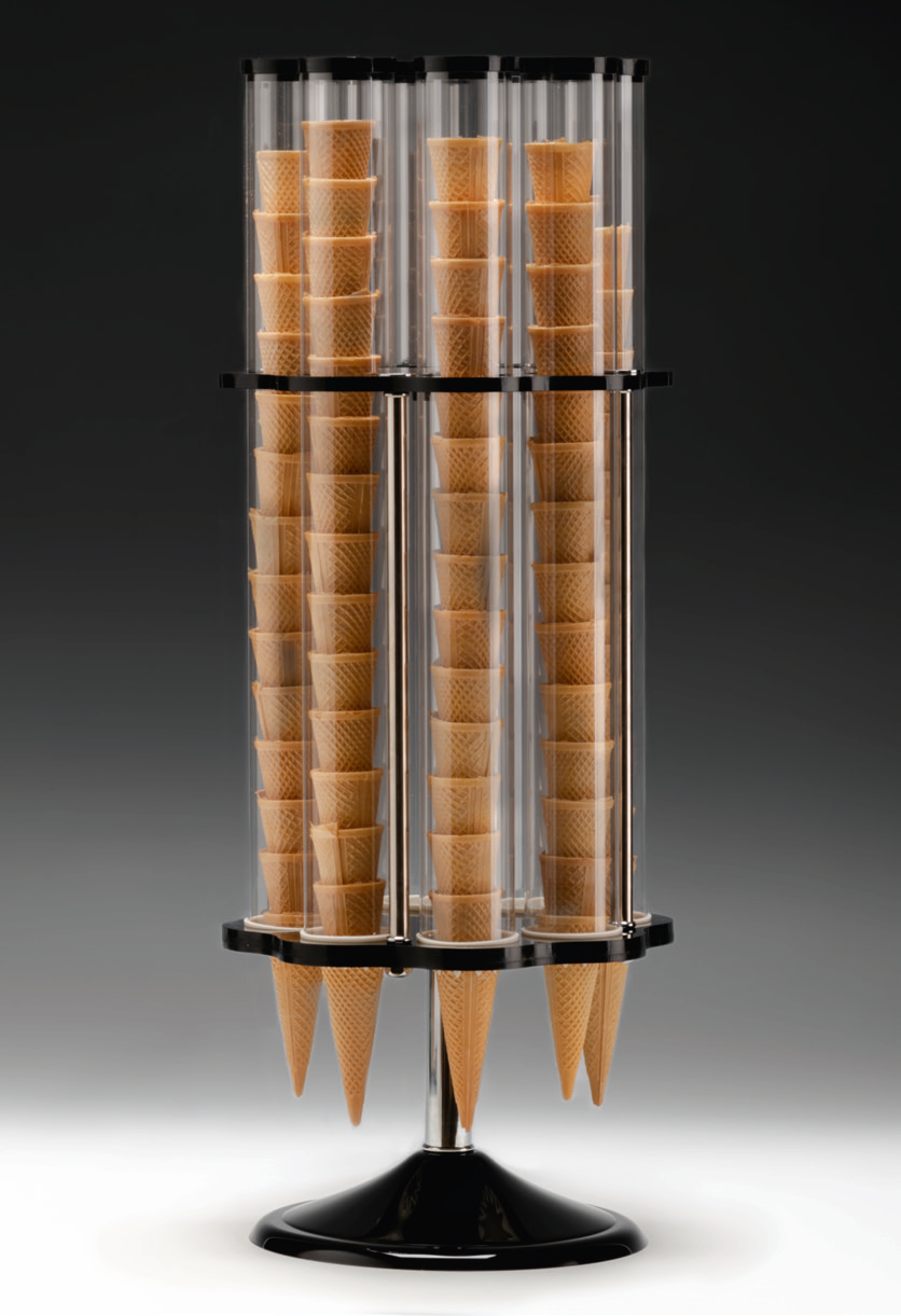 8 Lİ AKRİLİK STANDLI POLYCARBONAT KÜLAHLIK/DÖNER