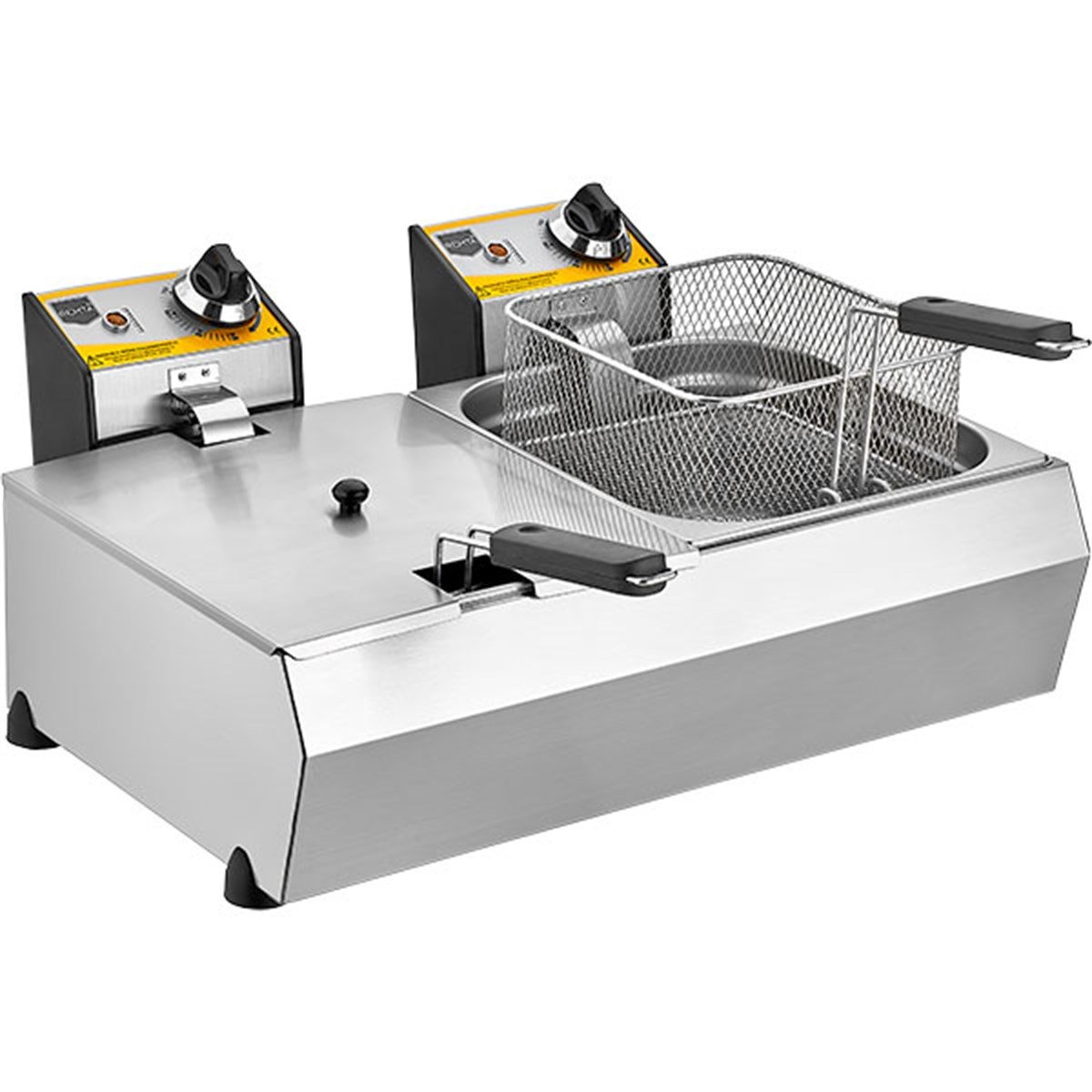 8+8 LT ELEKTRİLİ FRİTÖZ