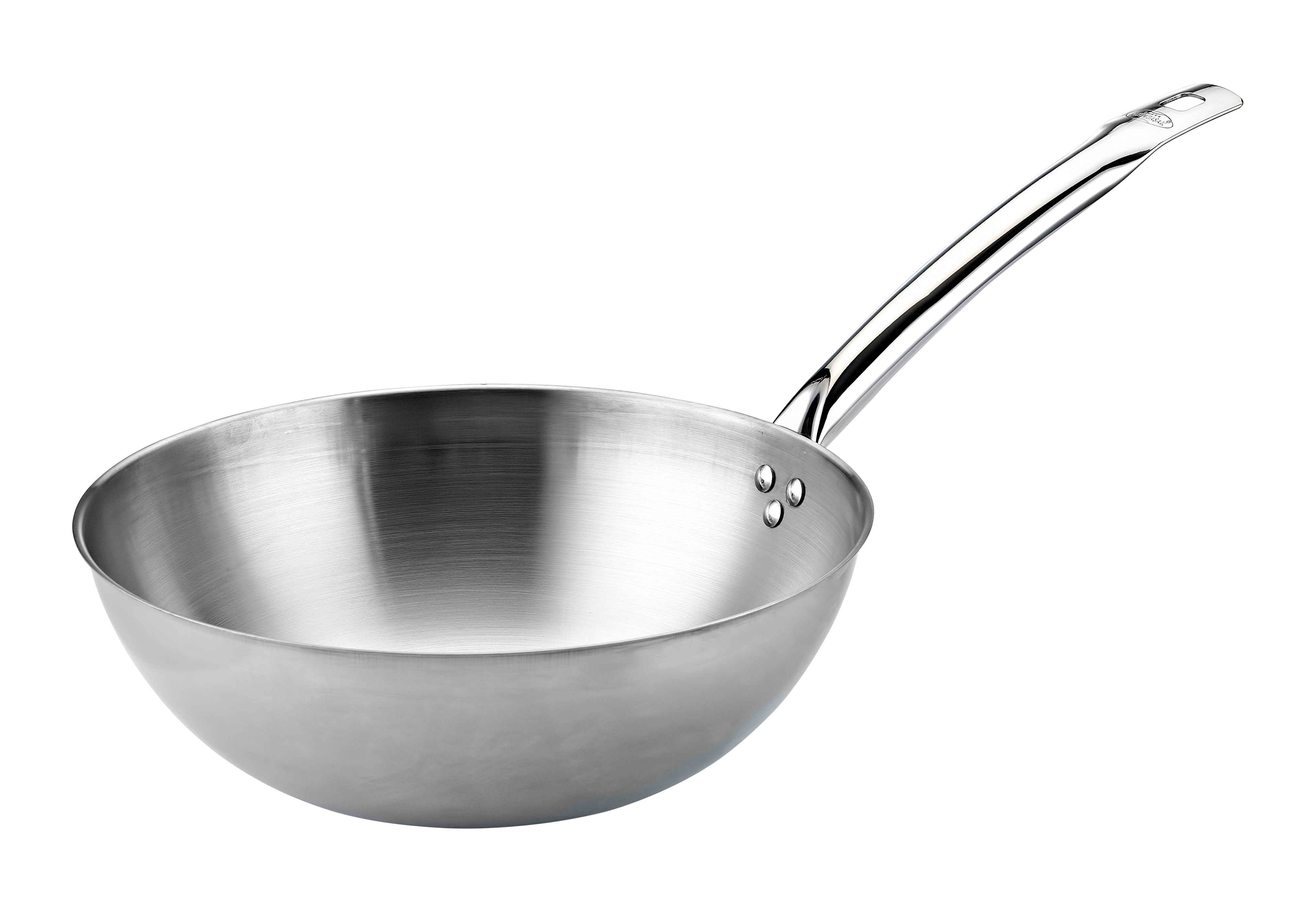 ABM 28 CM İNDÜKSİYON ÇELİK WOK TAVA