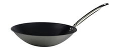 ABM 36 CM İNDÜKSİYON ÇELİK WOK TAVA