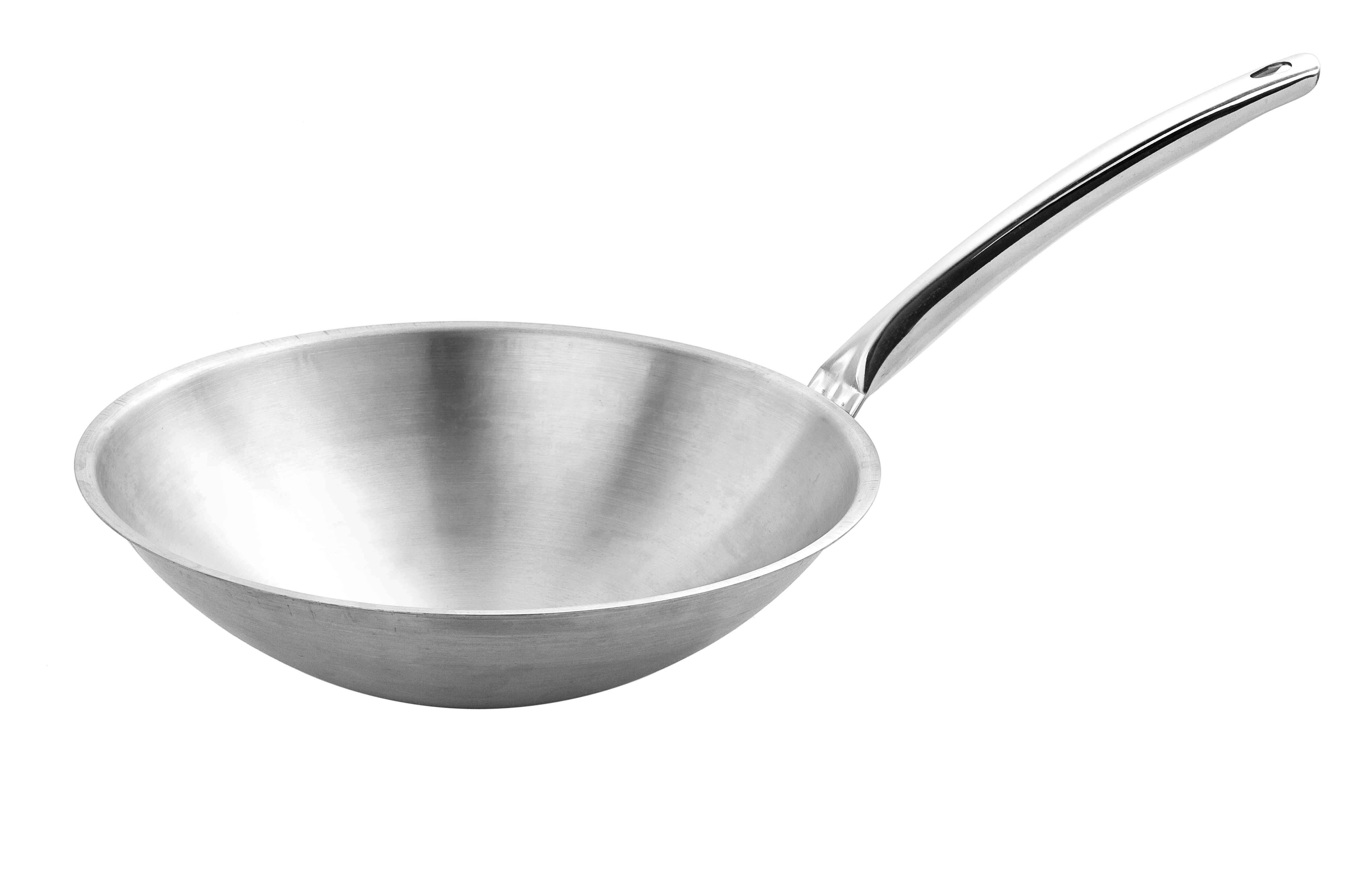 ABM 36 CM İNDÜKSİYON ÇELİK WOK TAVA