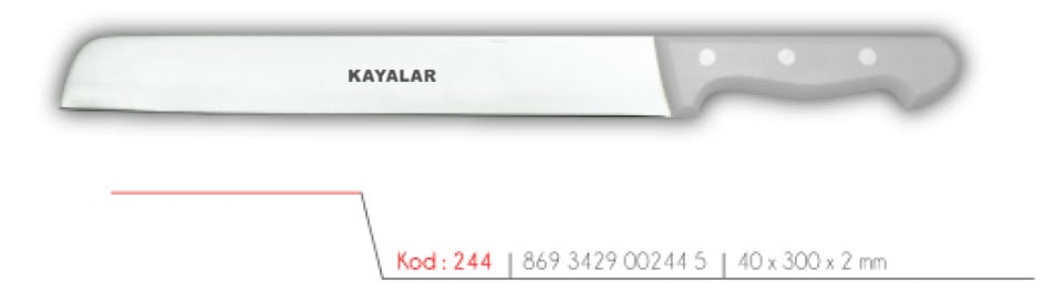 ABS SAPLI ÇUBUK ÇELİK KÜÇÜK BOY KAŞAR BIÇAĞI