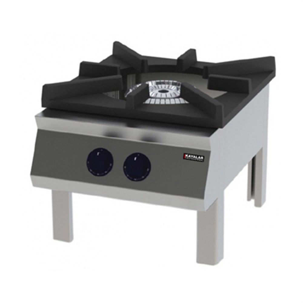 Çift Yanışlı Yer Ocağı D.Gazlı Emn.Ventilli 20 Kw