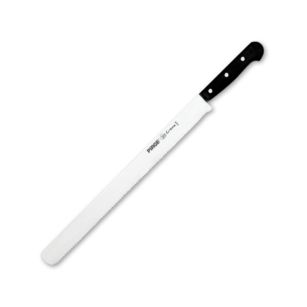 Creme Pasta Bıçağı Dişli Geniş  35 cm