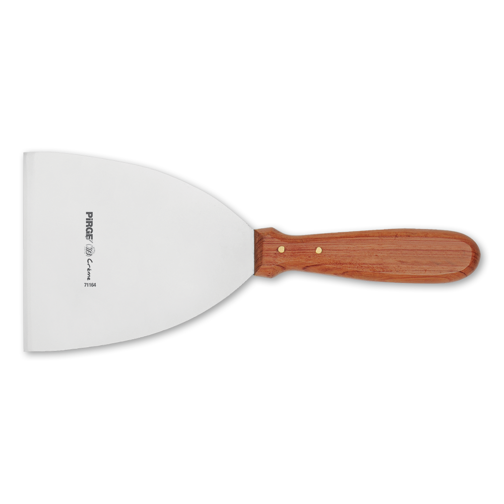 Creme Spatula No. 4 Ahşap Sap 12,5 cm