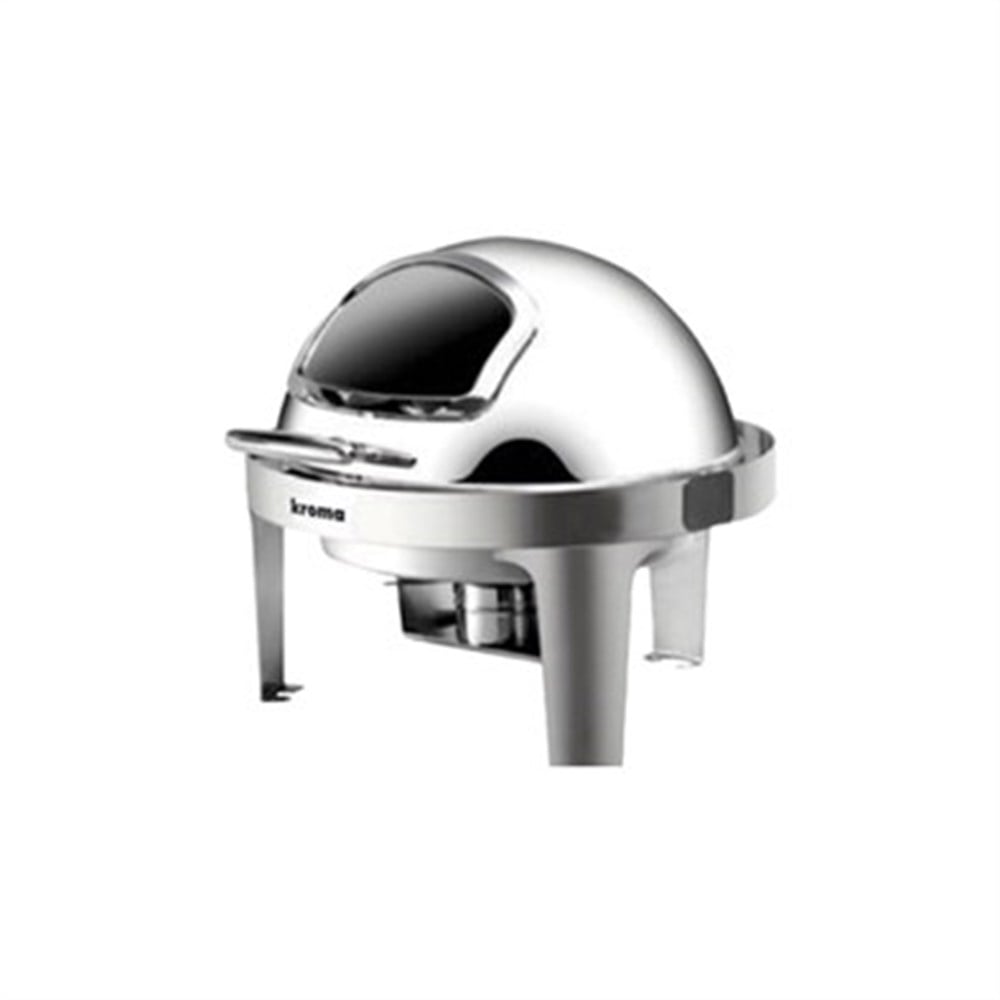 Deluxe Camlı Yuvarlak Rolltop Cha.Dish Elektrikli