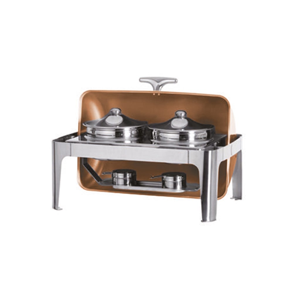 Deluxe Copper Dikdörtgen Çorbalık Jel Yakıtlı