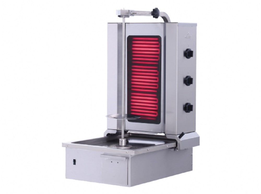 Döner Ocağı Elektrikli 3 Gözlü Alttan Motor