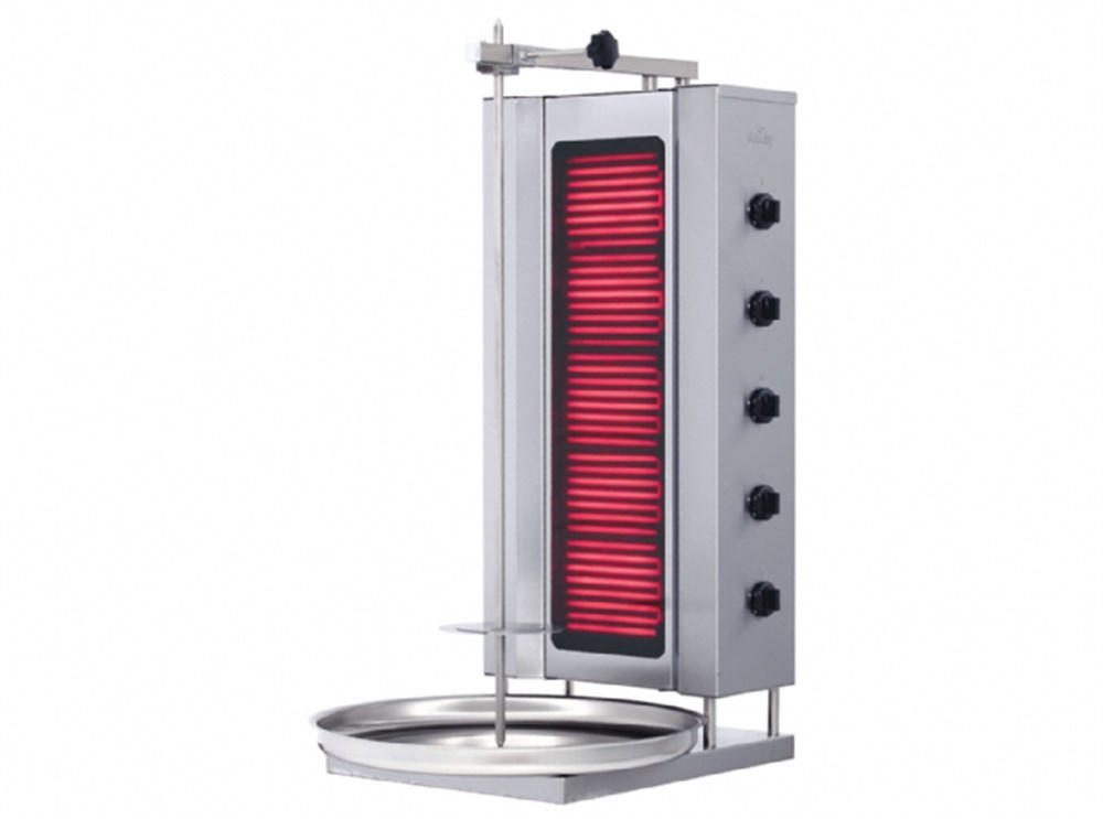 Döner Ocağı Elektrikli 5 Gözlü Sabit